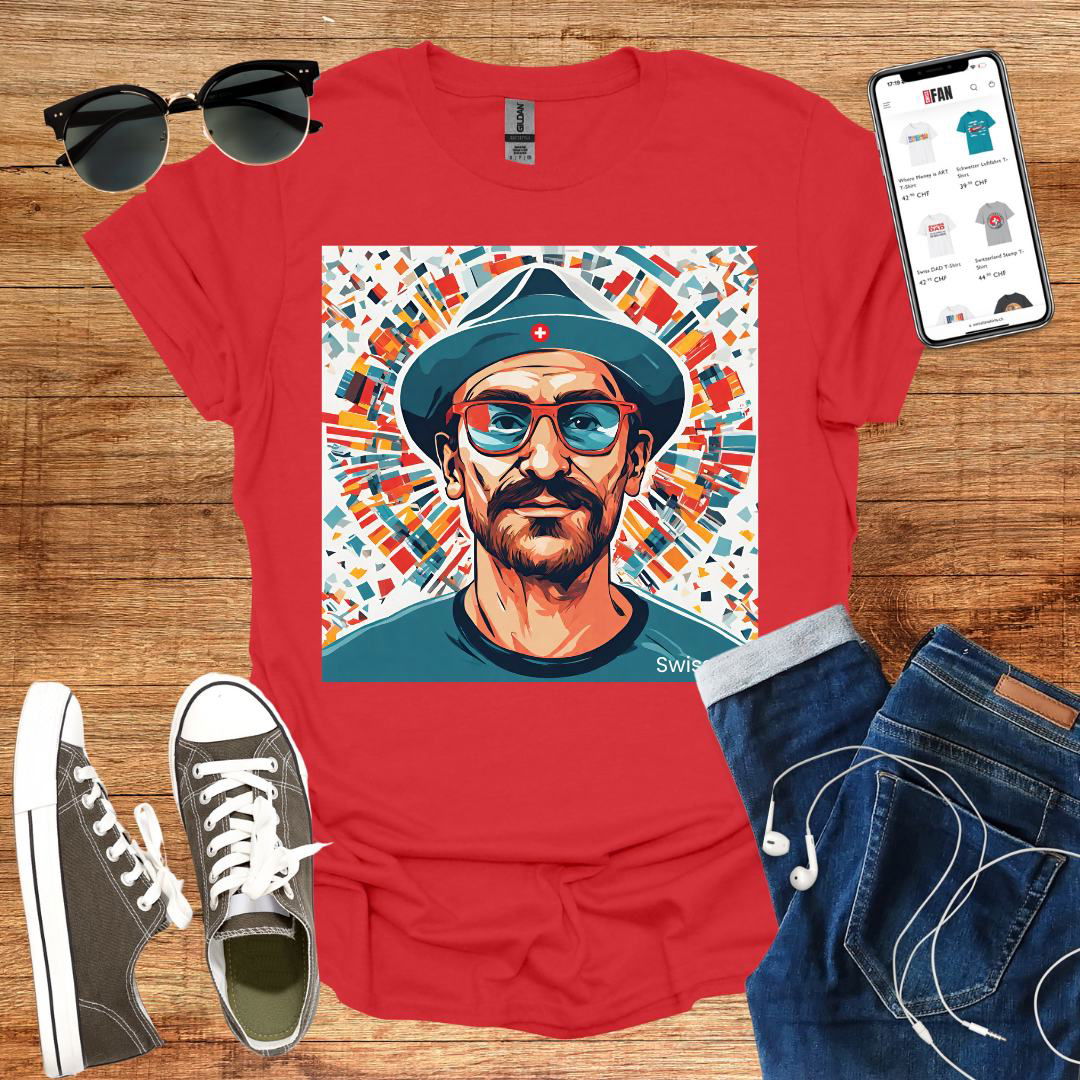 Just Swiss ART T-Shirt - SwissFan Shop