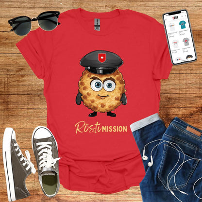 Rösti Mission T-Shirt - SwissFan Shop