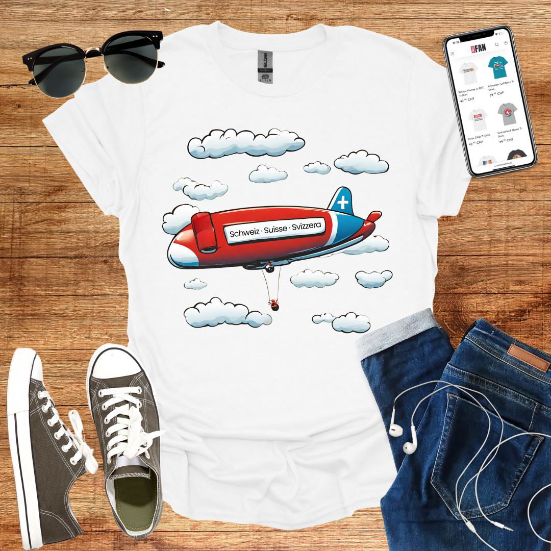 Schweizer Luftfahrt T-Shirt - SwissFan Shop