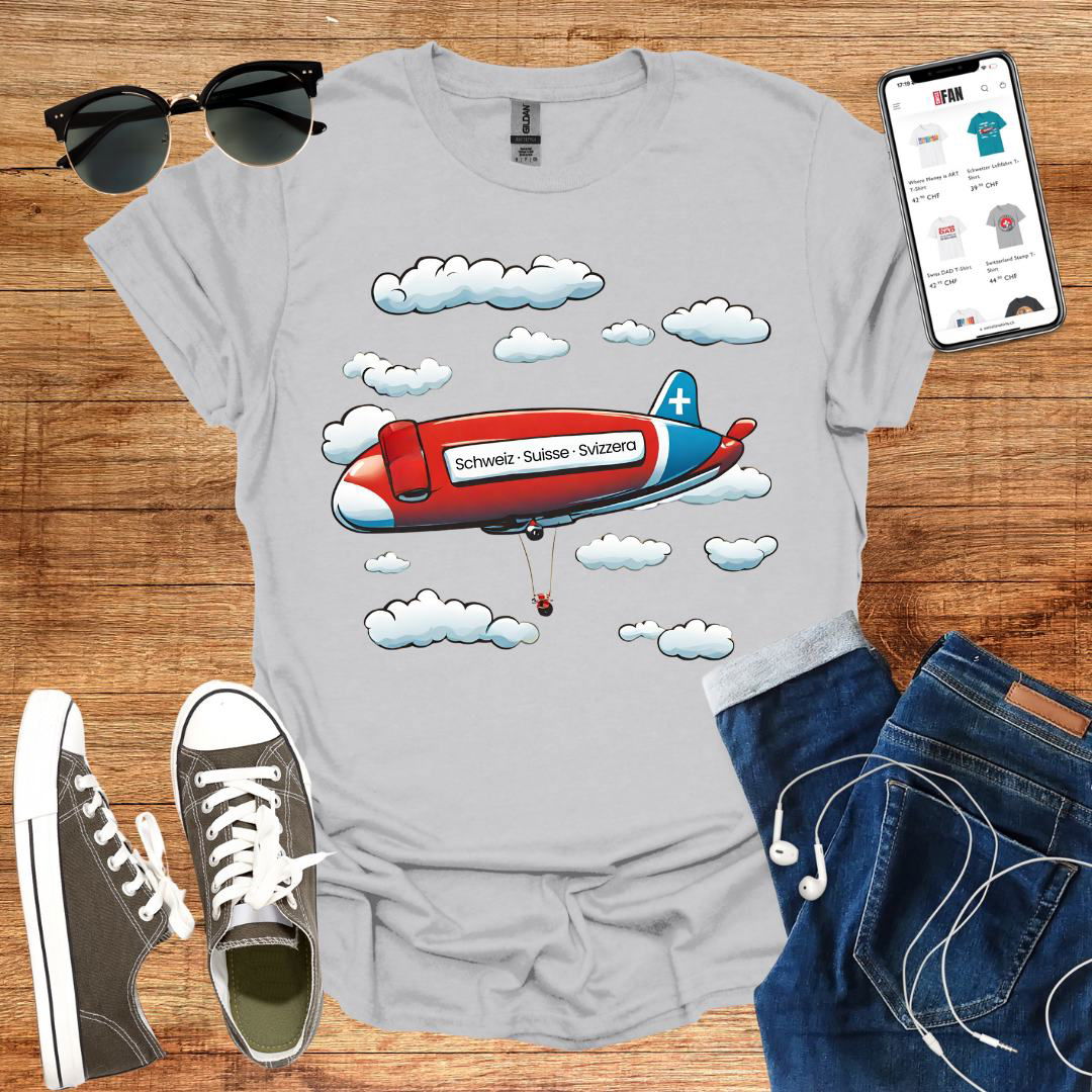 Schweizer Luftfahrt T-Shirt - SwissFan Shop