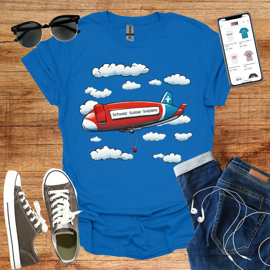 Schweizer Luftfahrt T-Shirt - SwissFan Shop