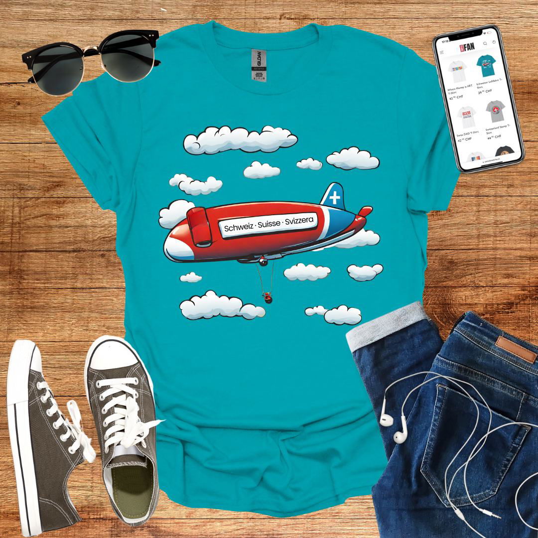 Schweizer Luftfahrt T-Shirt - SwissFan Shop