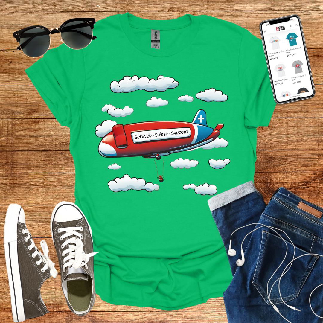 Schweizer Luftfahrt T-Shirt - SwissFan Shop