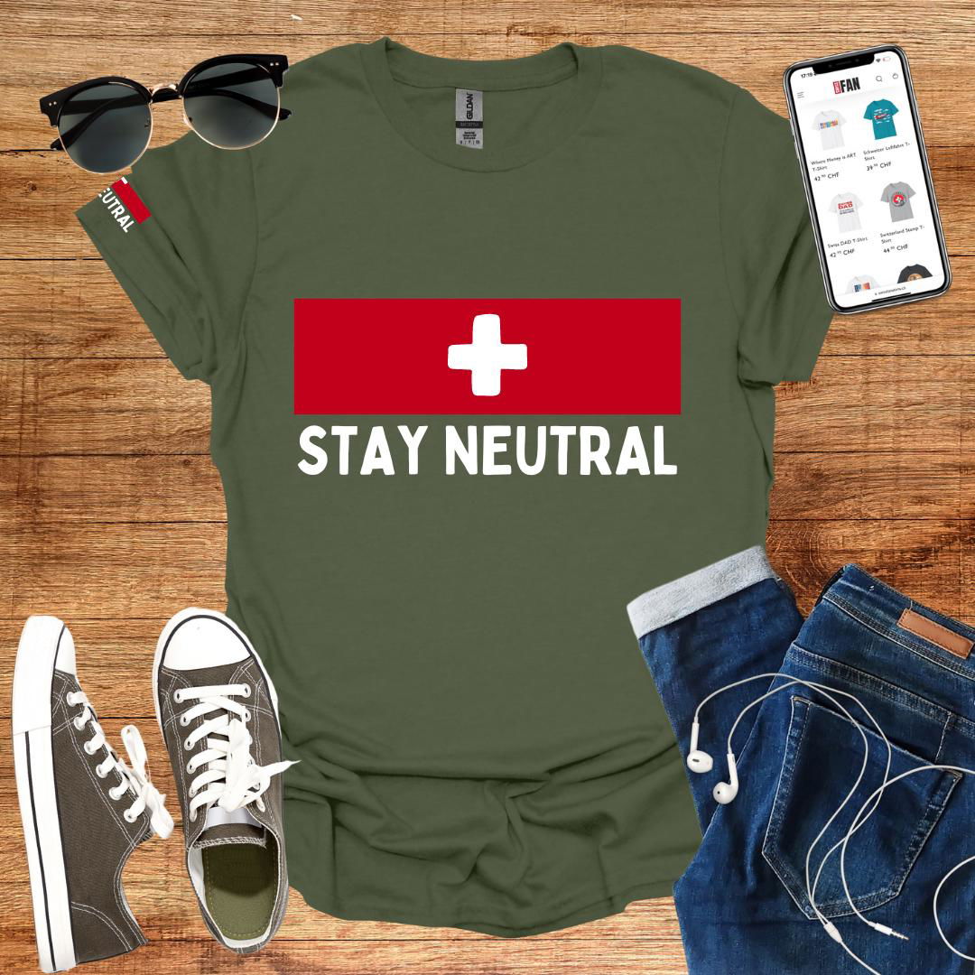 Stay NEUTRAL T-Shirt - SwissFan Shop