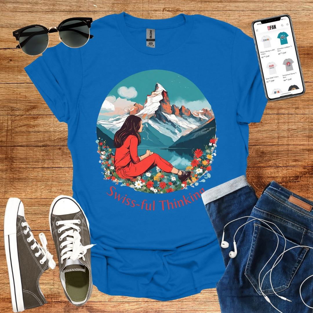 Swiss-ful Thinking Matterhorn T-Shirt - SwissFan Shop