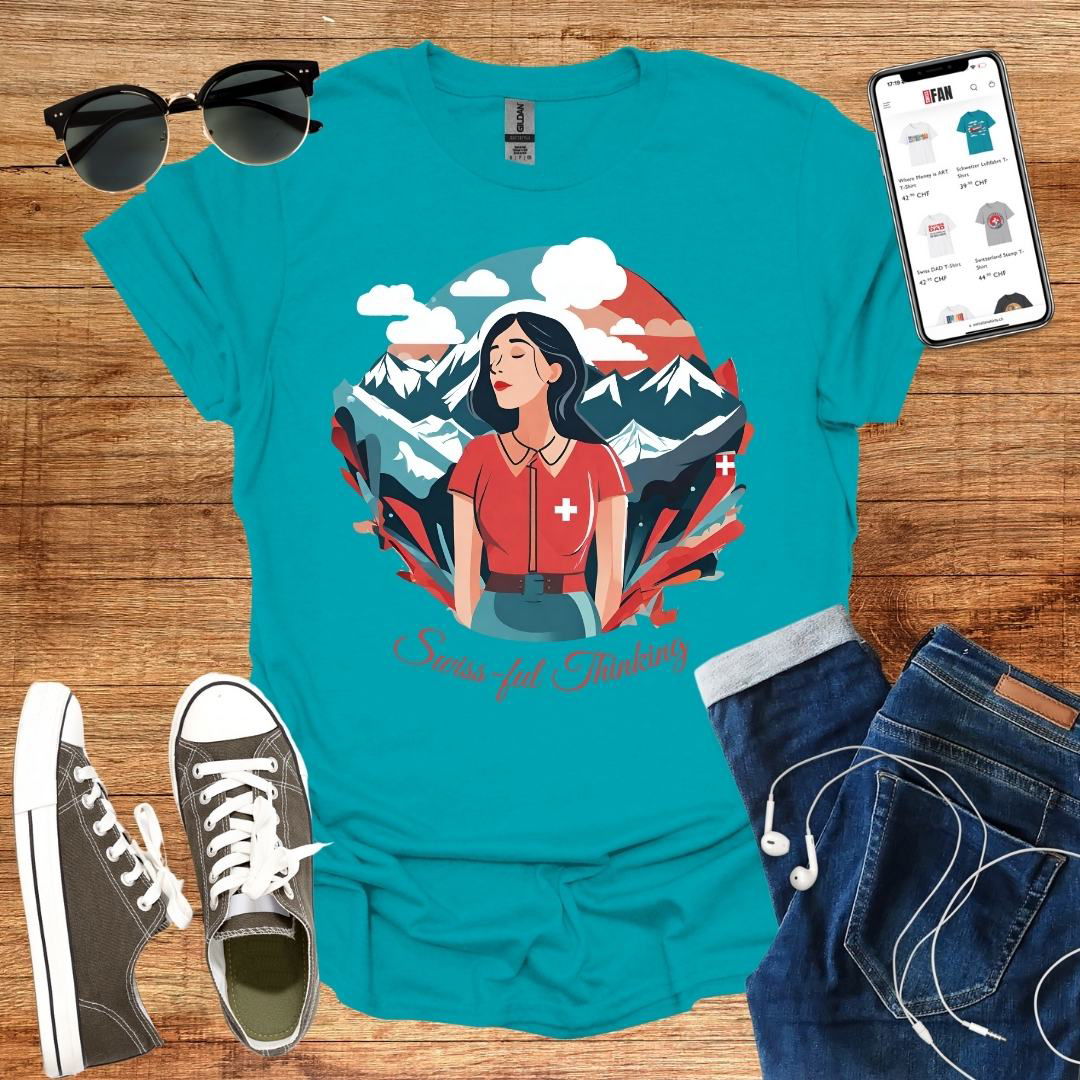 Swiss-ful thinking T-Shirt - SwissFan Shop