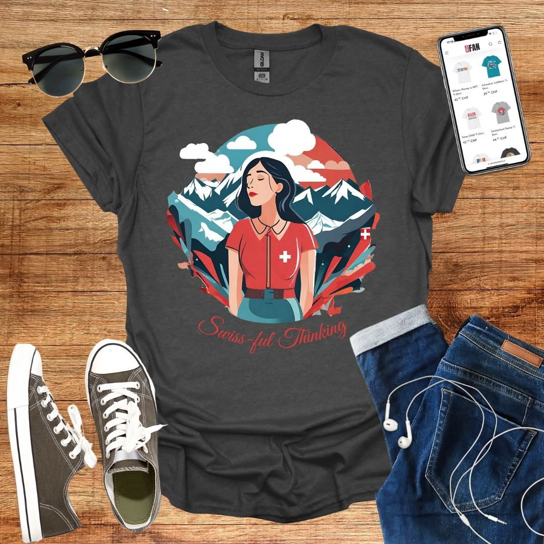 Swiss-ful thinking T-Shirt - SwissFan Shop