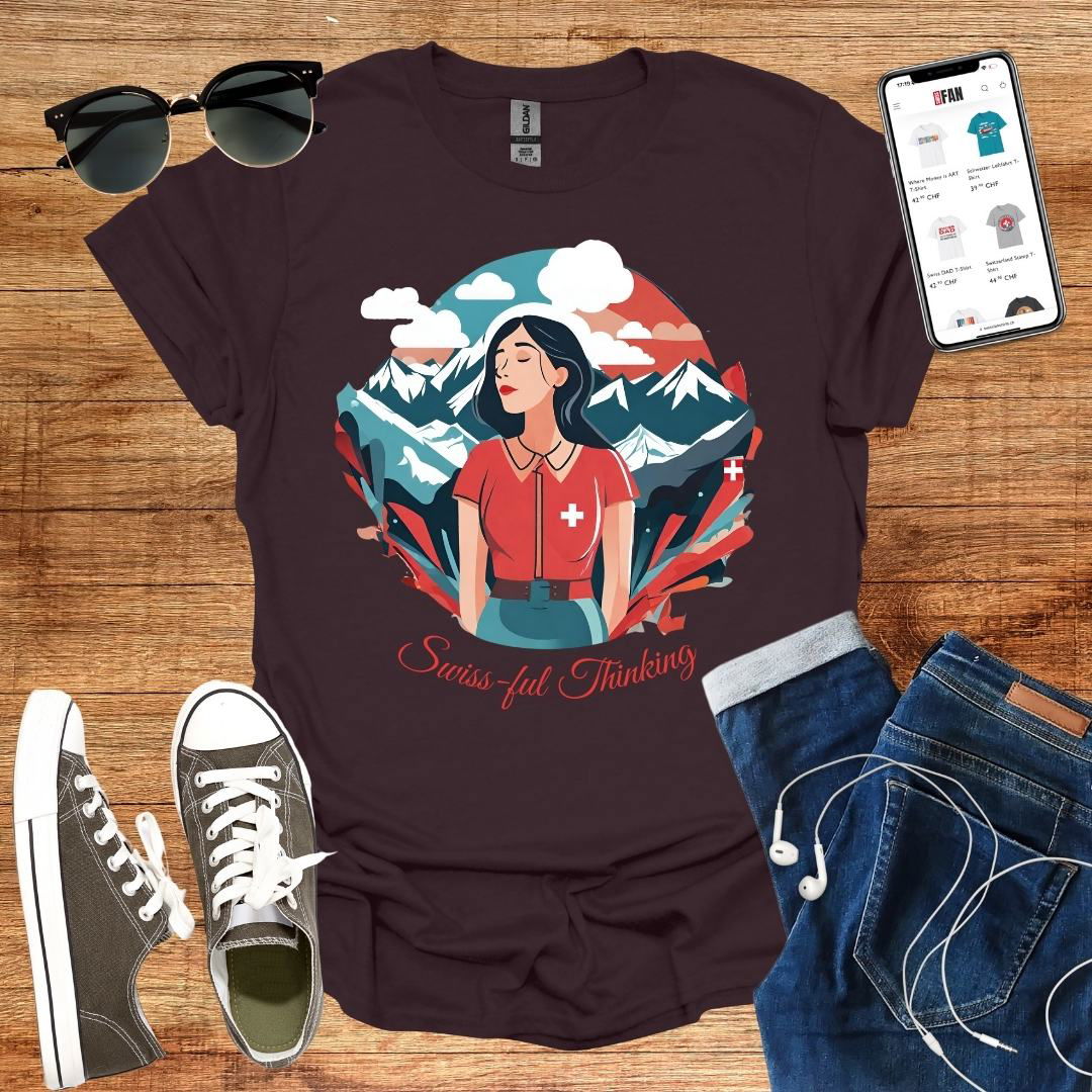 Swiss-ful thinking T-Shirt - SwissFan Shop