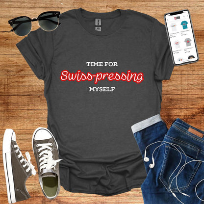 Swiss-pressing Myself T-Shirt - SwissFan Shop