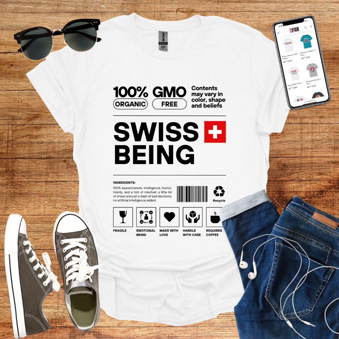 Swiss Being T-Shirt - SwissFan Shop