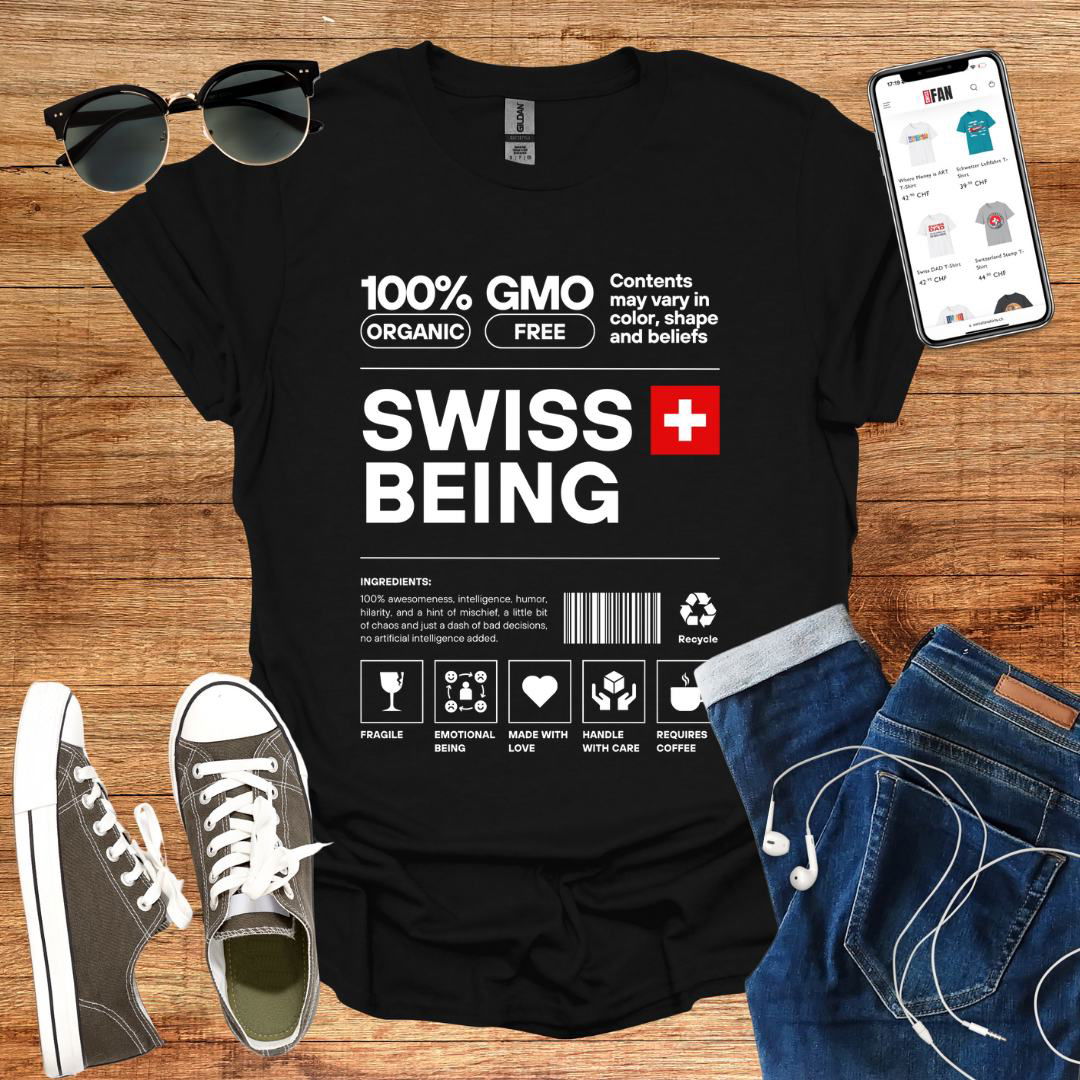 Swiss Being T-Shirt - SwissFan Shop