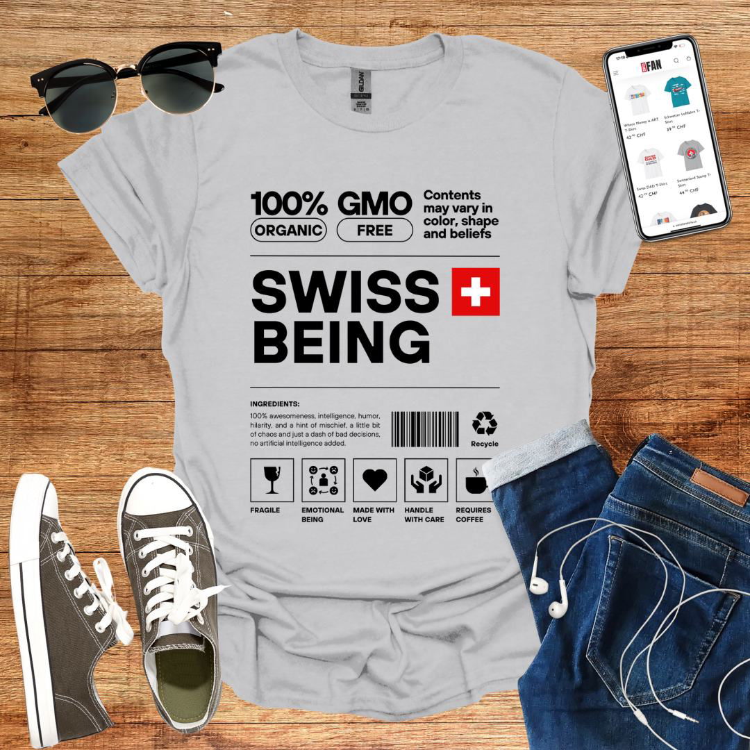 Swiss Being T-Shirt - SwissFan Shop