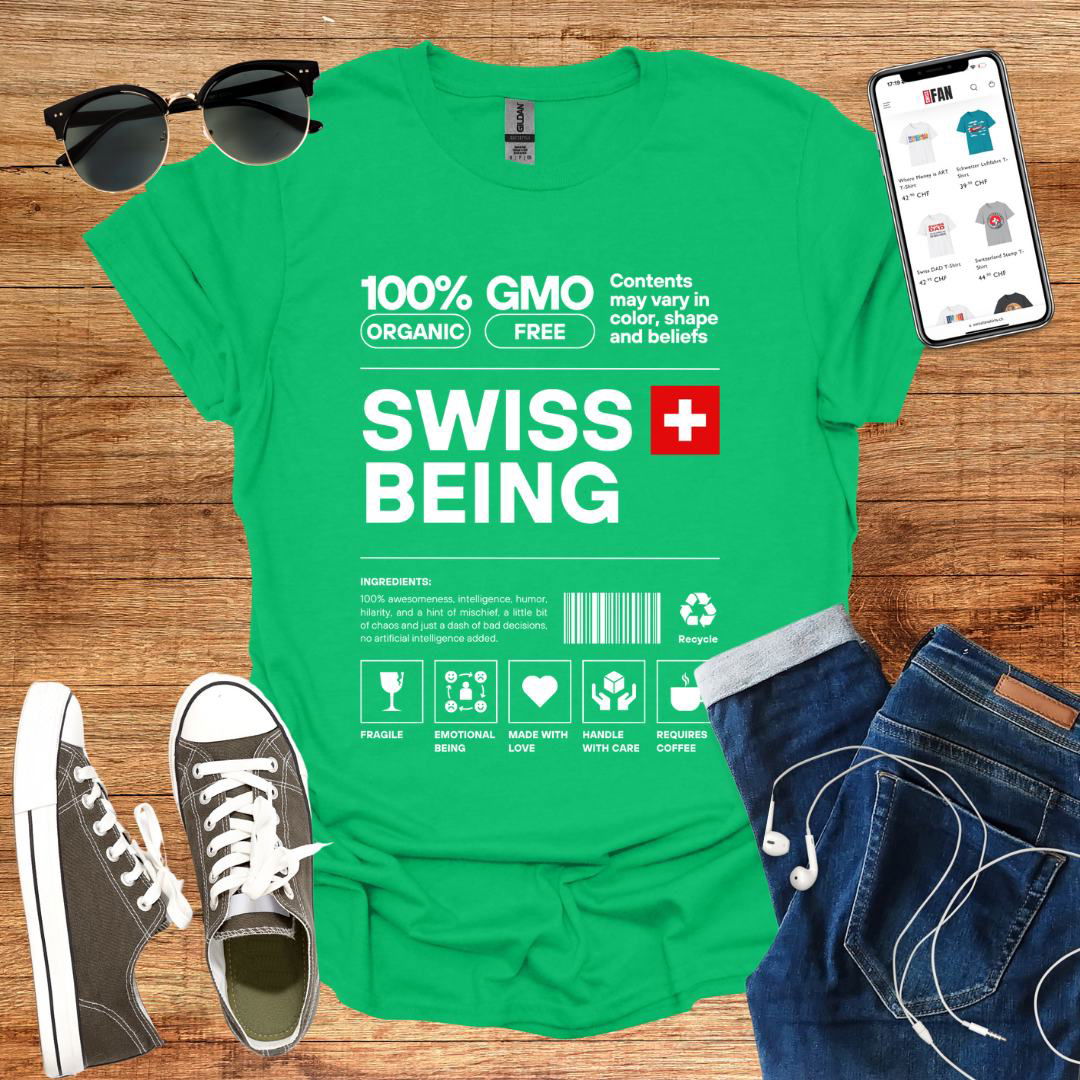 Swiss Being T-Shirt - SwissFan Shop