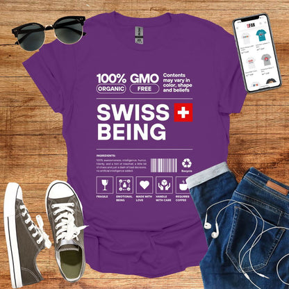 Swiss Being T-Shirt - SwissFan Shop