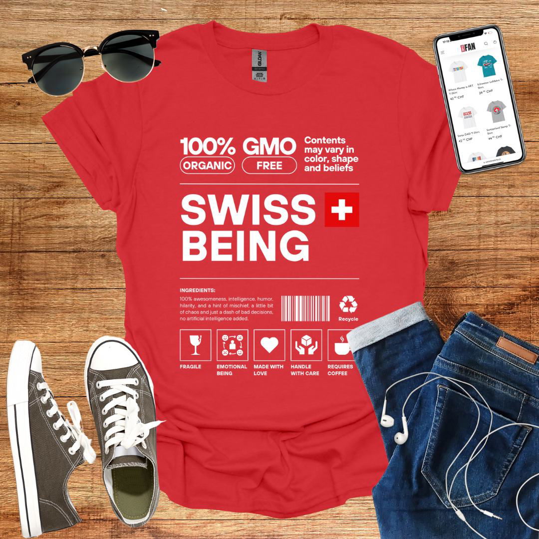 Swiss Being T-Shirt - SwissFan Shop