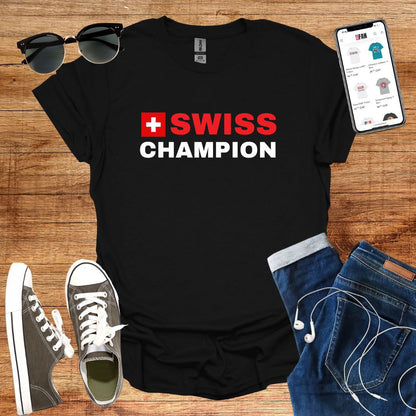 Swiss Champion T-Shirt - SwissFan Shop