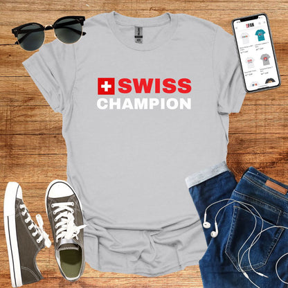 Swiss Champion T-Shirt - SwissFan Shop