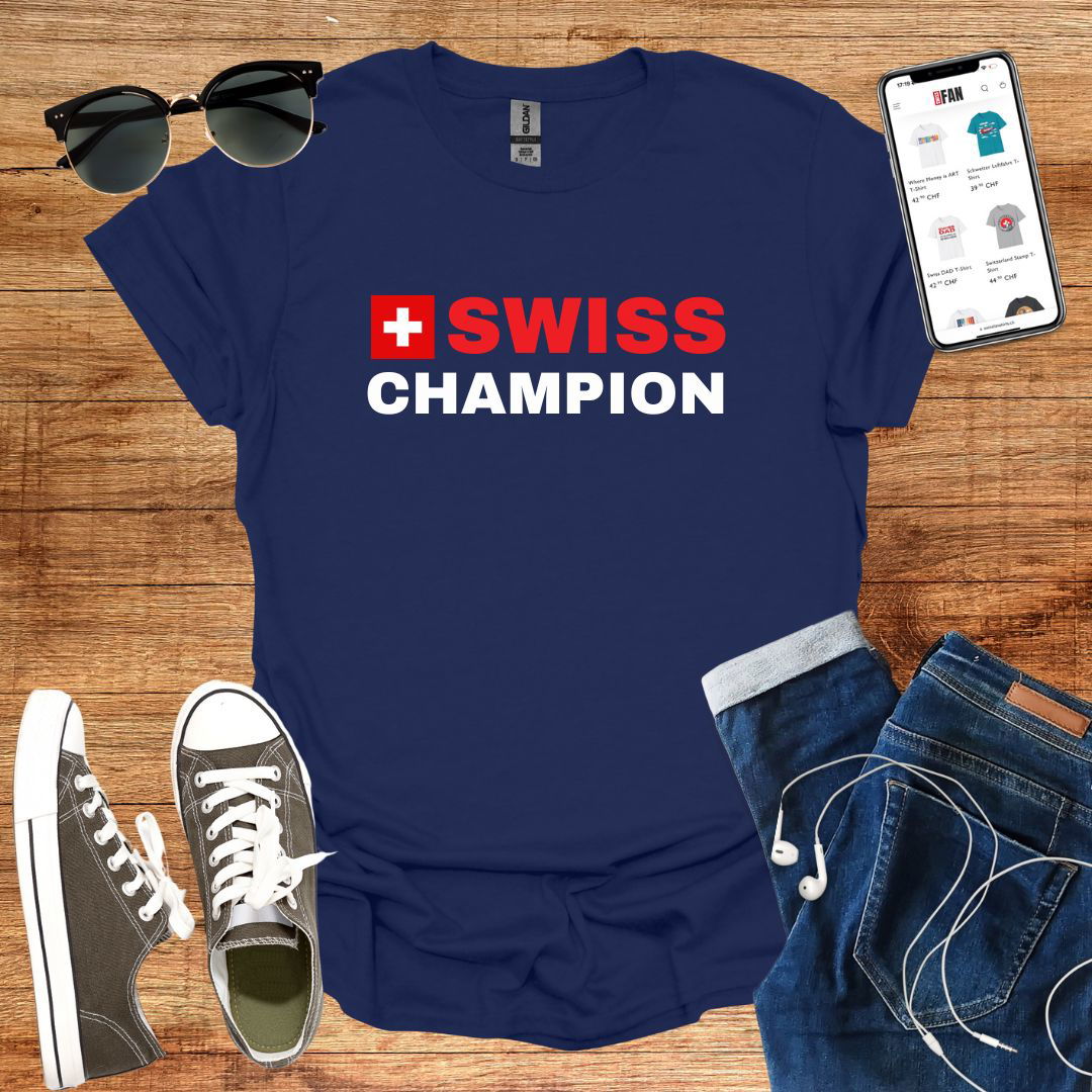 Swiss Champion T-Shirt - SwissFan Shop