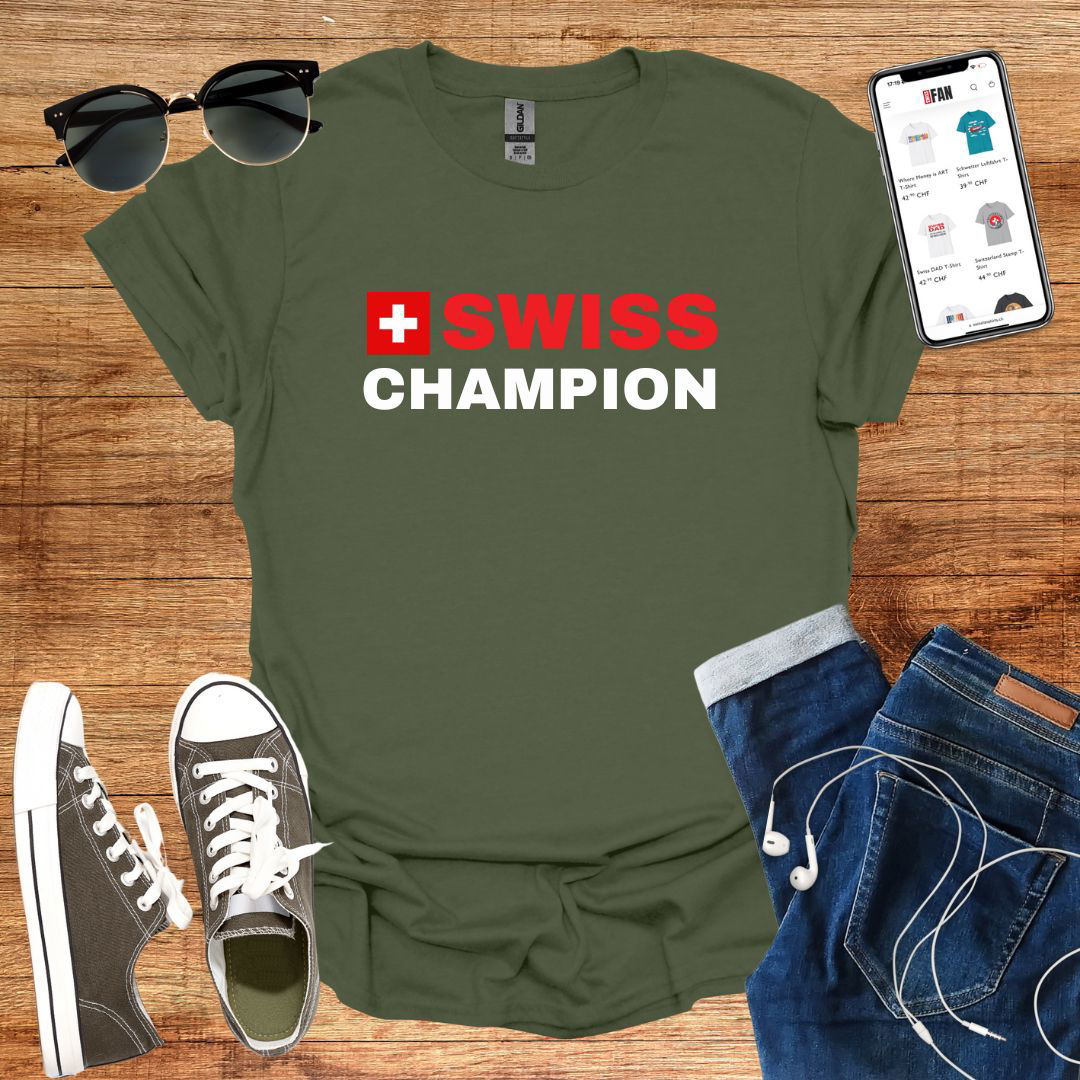 Swiss Champion T-Shirt - SwissFan Shop