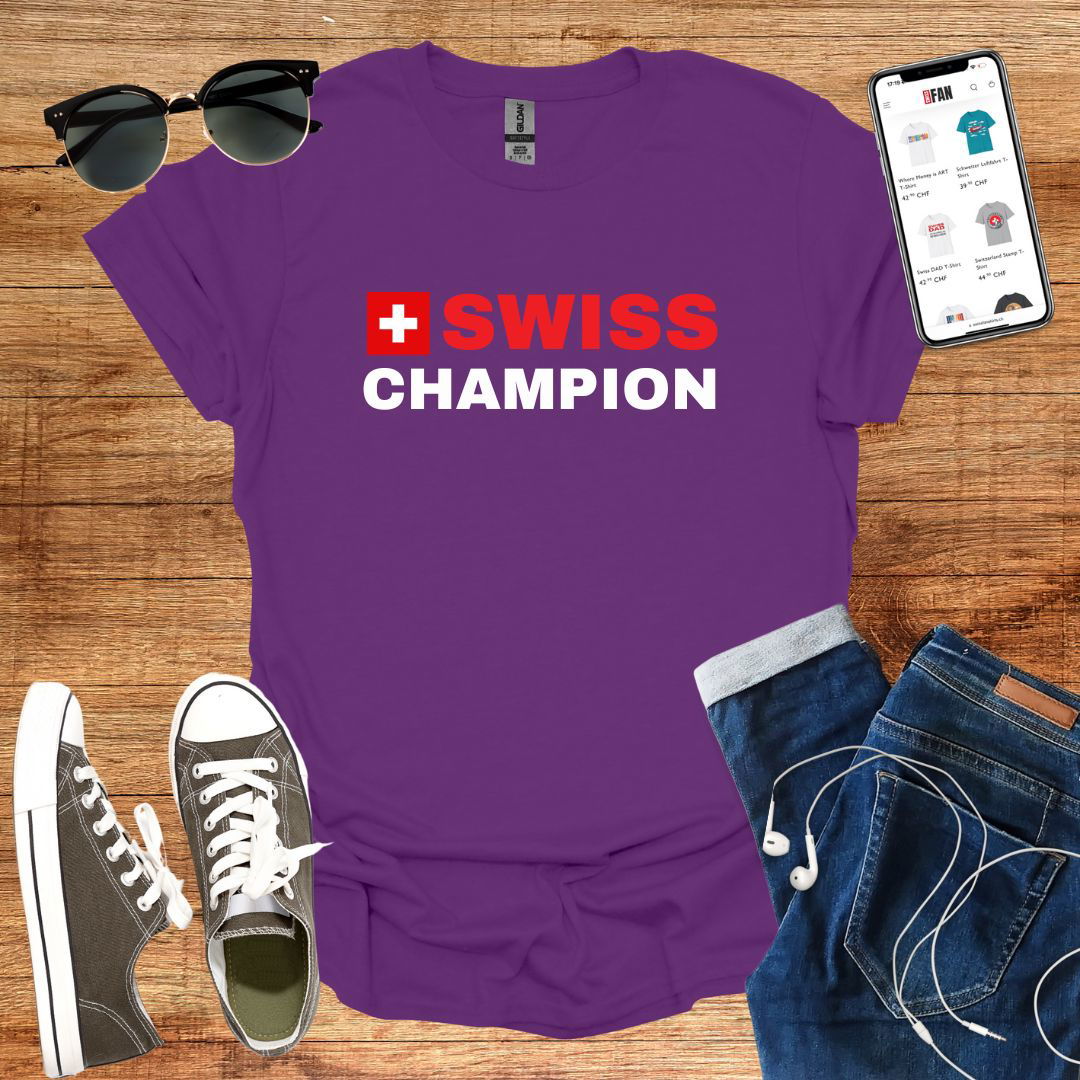 Swiss Champion T-Shirt - SwissFan Shop