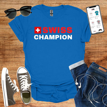 Swiss Champion T-Shirt - SwissFan Shop