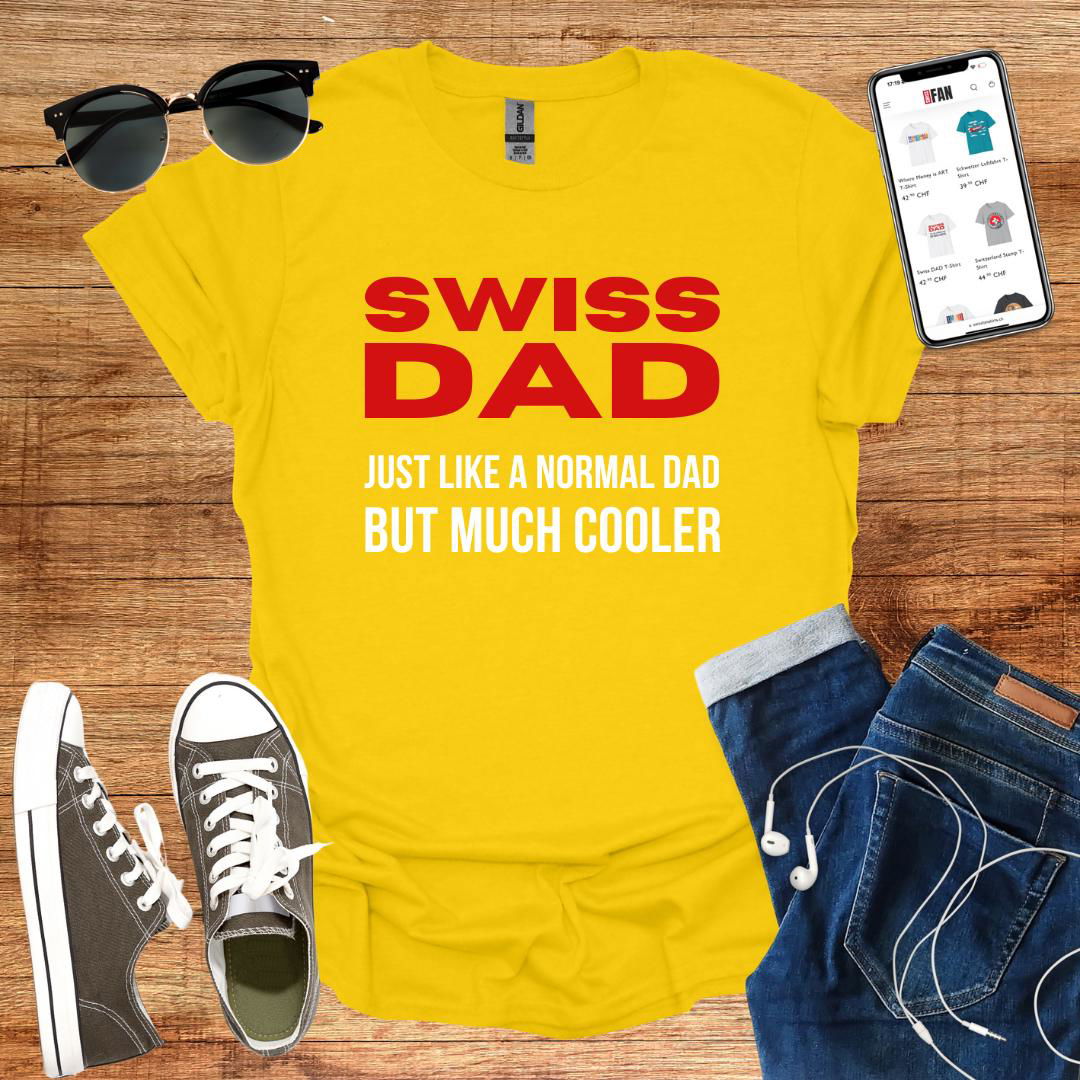 Swiss DAD T-Shirt - SwissFan Shop