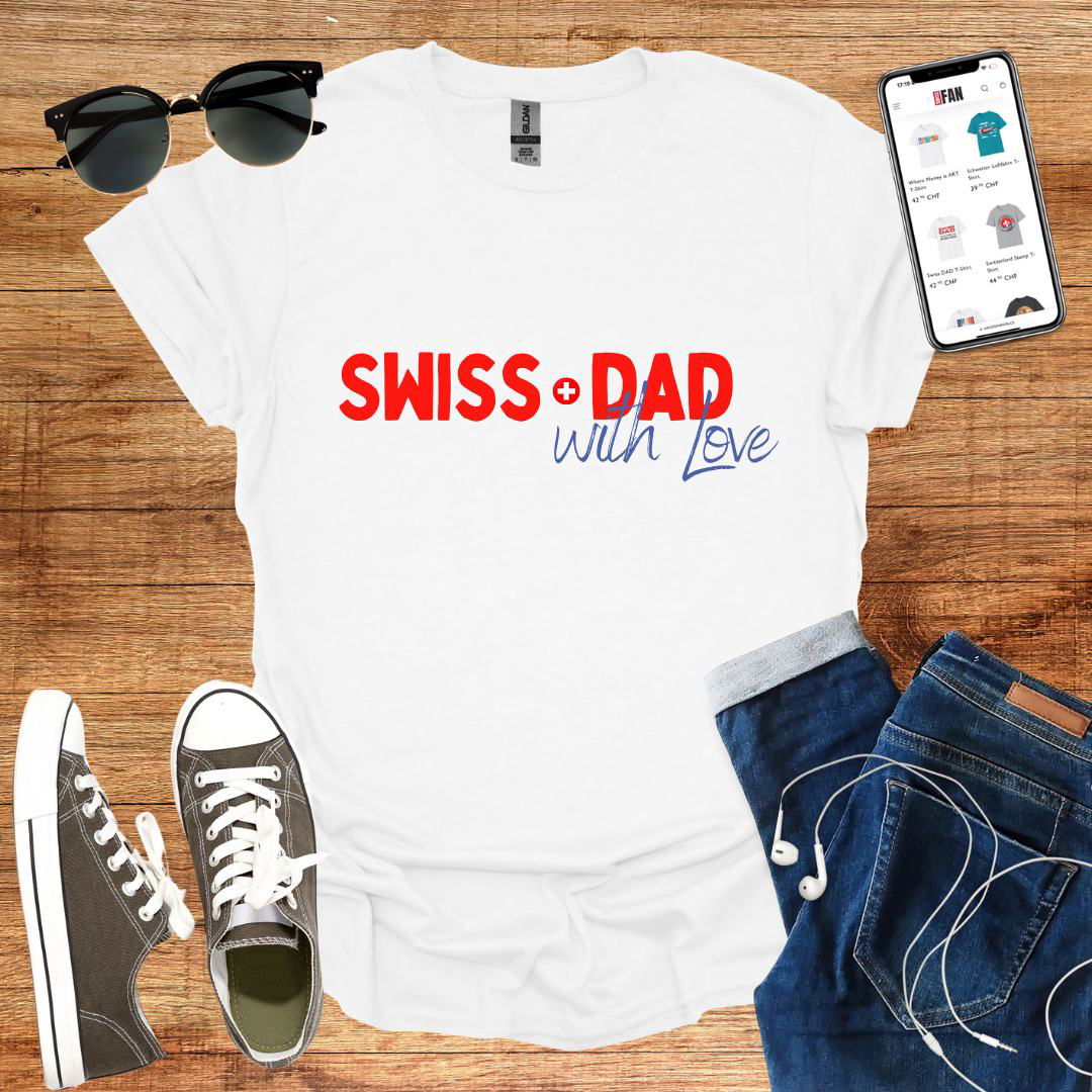 Swiss DAD | With LOVE T-shirt - SwissFan Shop