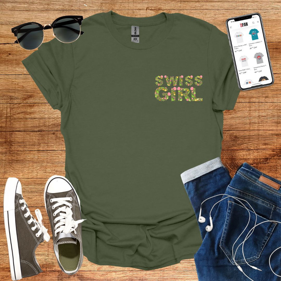 Swiss Girl T-Shirt - SwissFan Shop