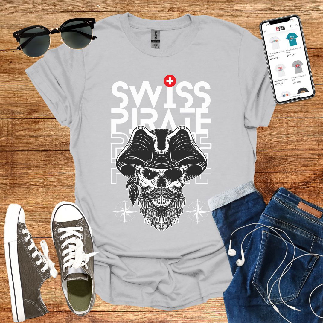 Swiss Pirat T-Shirt - SwissFan Shop