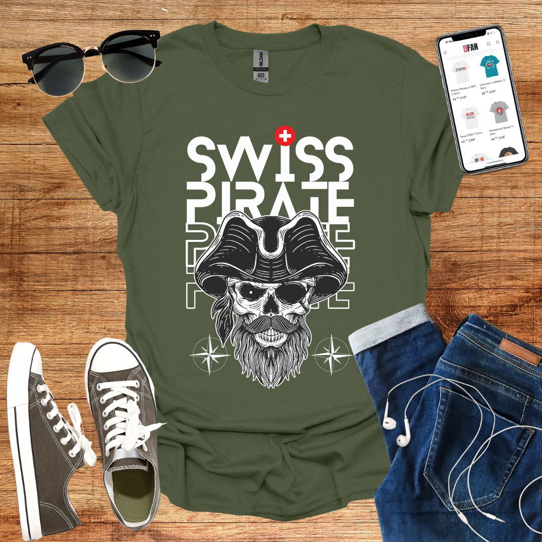 Swiss Pirat T-Shirt - SwissFan Shop