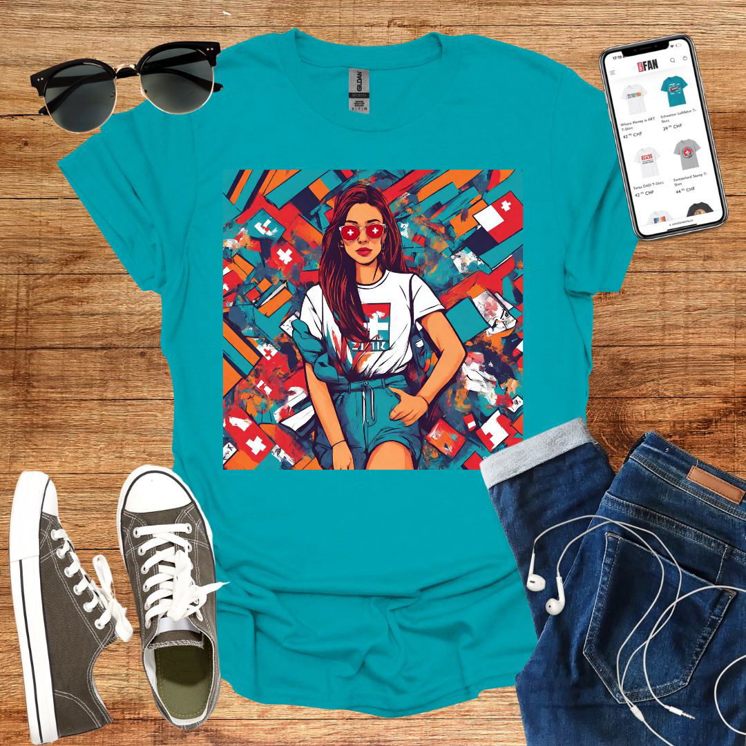 The Swiss Girl T-Shirt - SwissFan Shop