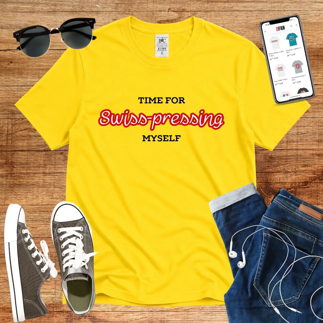 Swiss-pressing Myself T-Shirt
