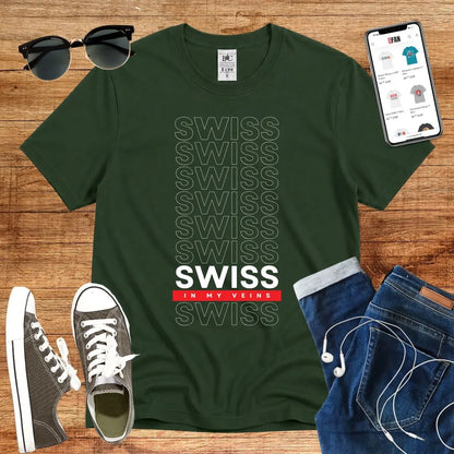 Swiss in my Venes T-Shirt