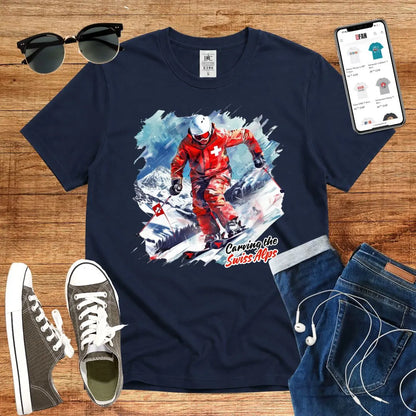 Carving the Swiss Alps T-Shirt