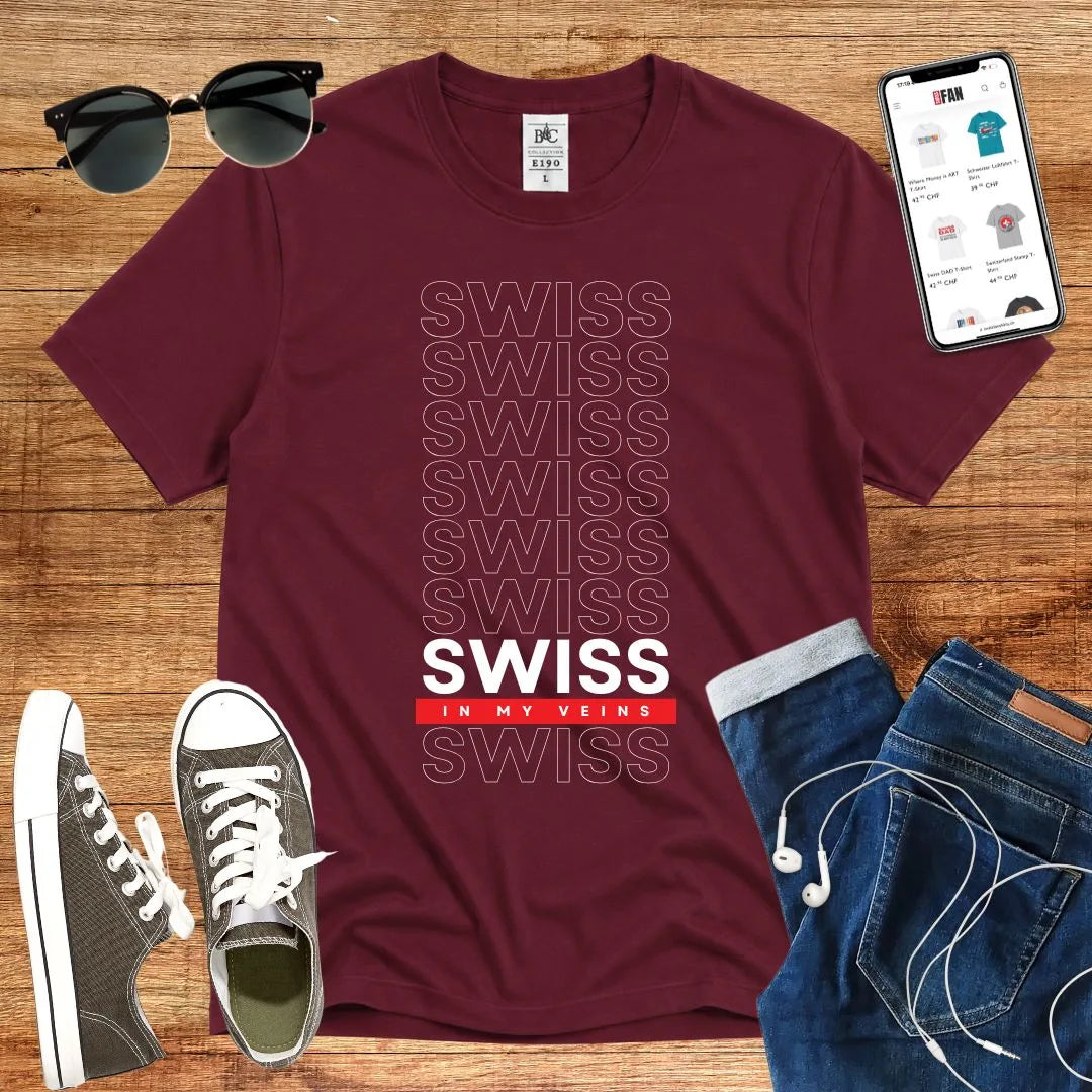Swiss in my Venes T-Shirt