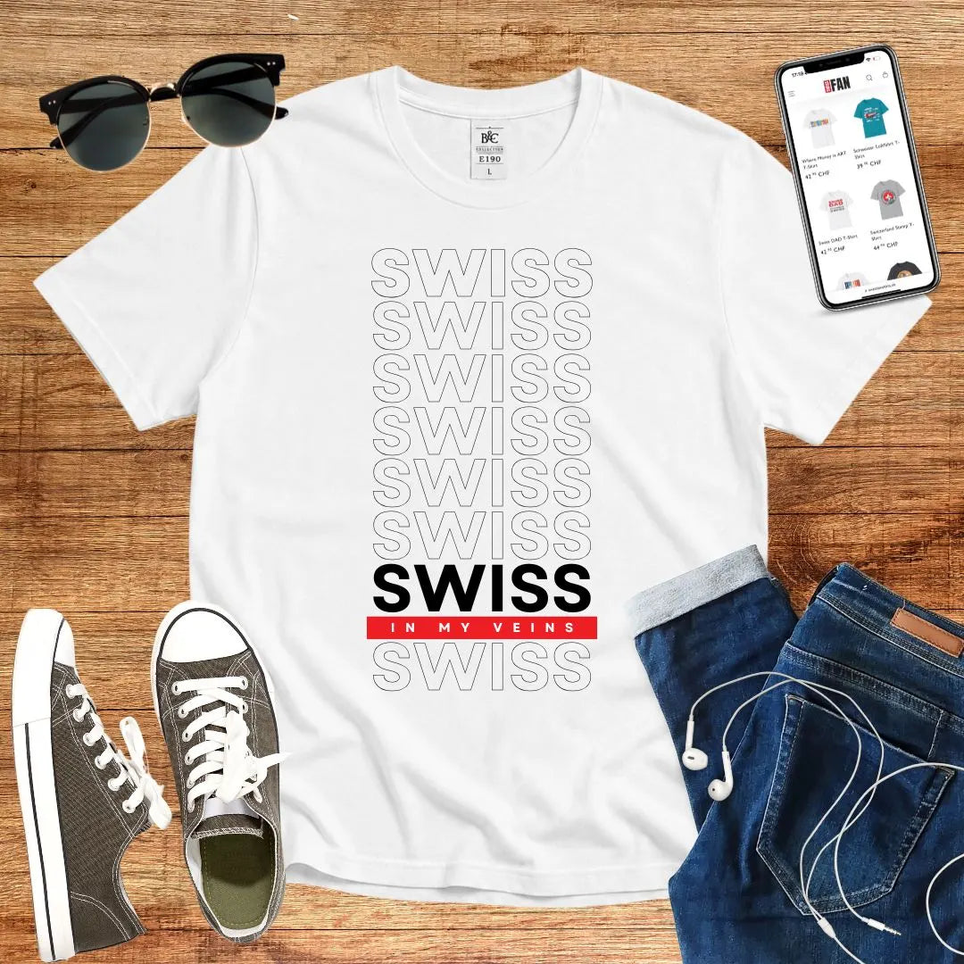 Swiss in my Venes T-Shirt