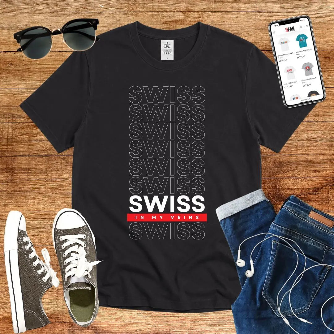 Swiss in my Venes T-Shirt
