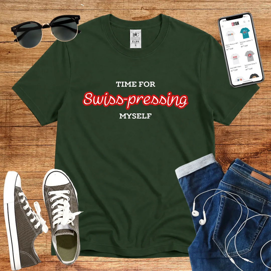 Swiss-pressing Myself T-Shirt