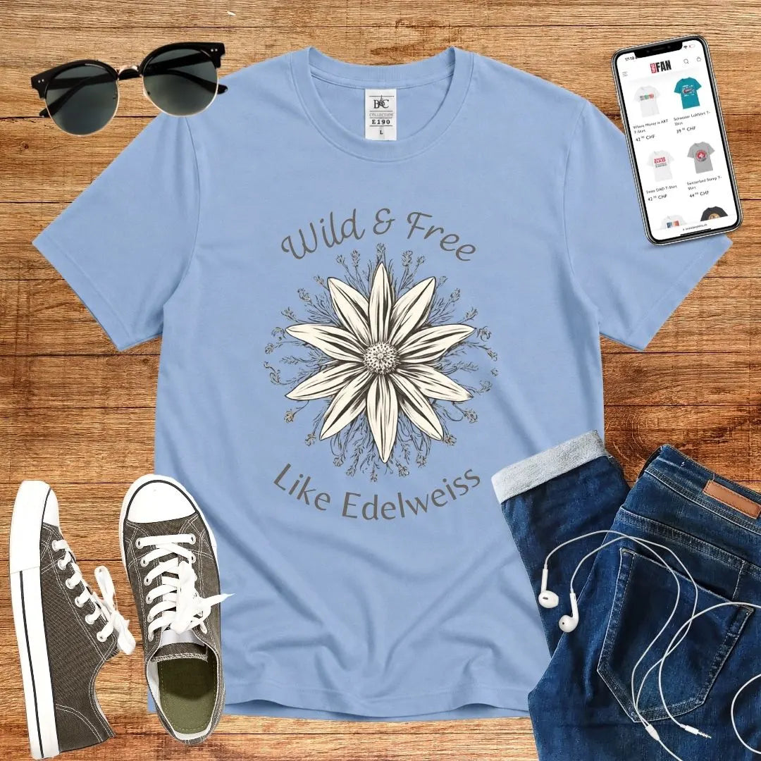 Wild &amp; Free Like Edelweiss T-Shirt