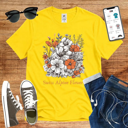 Swiss Alpine Flowers T-Shirt