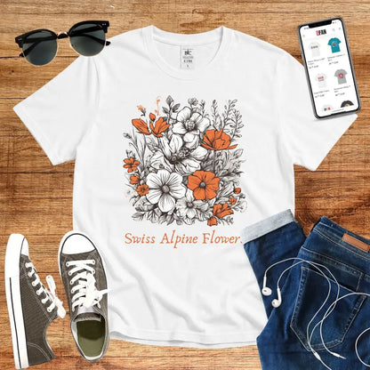 Swiss Alpine Flowers T-Shirt
