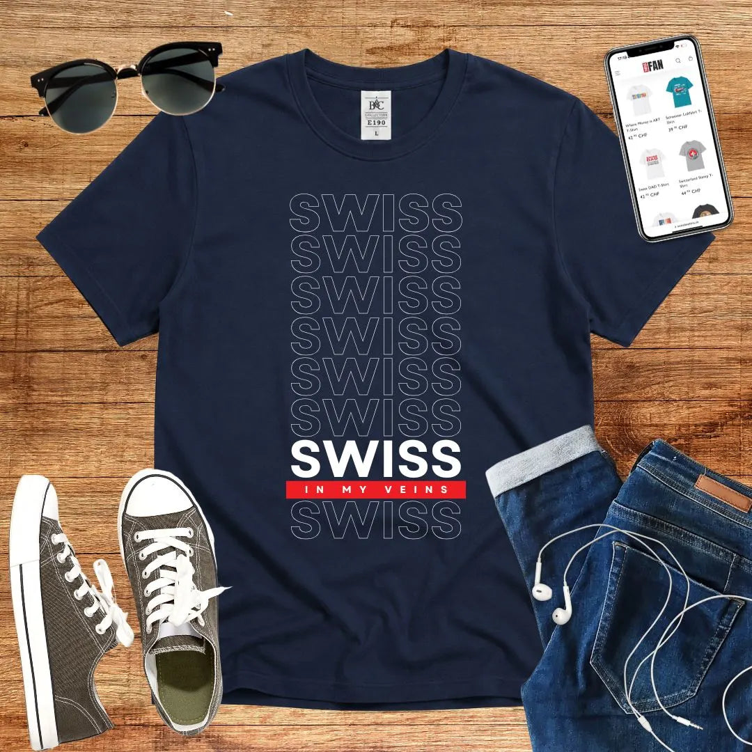 Swiss in my Venes T-Shirt