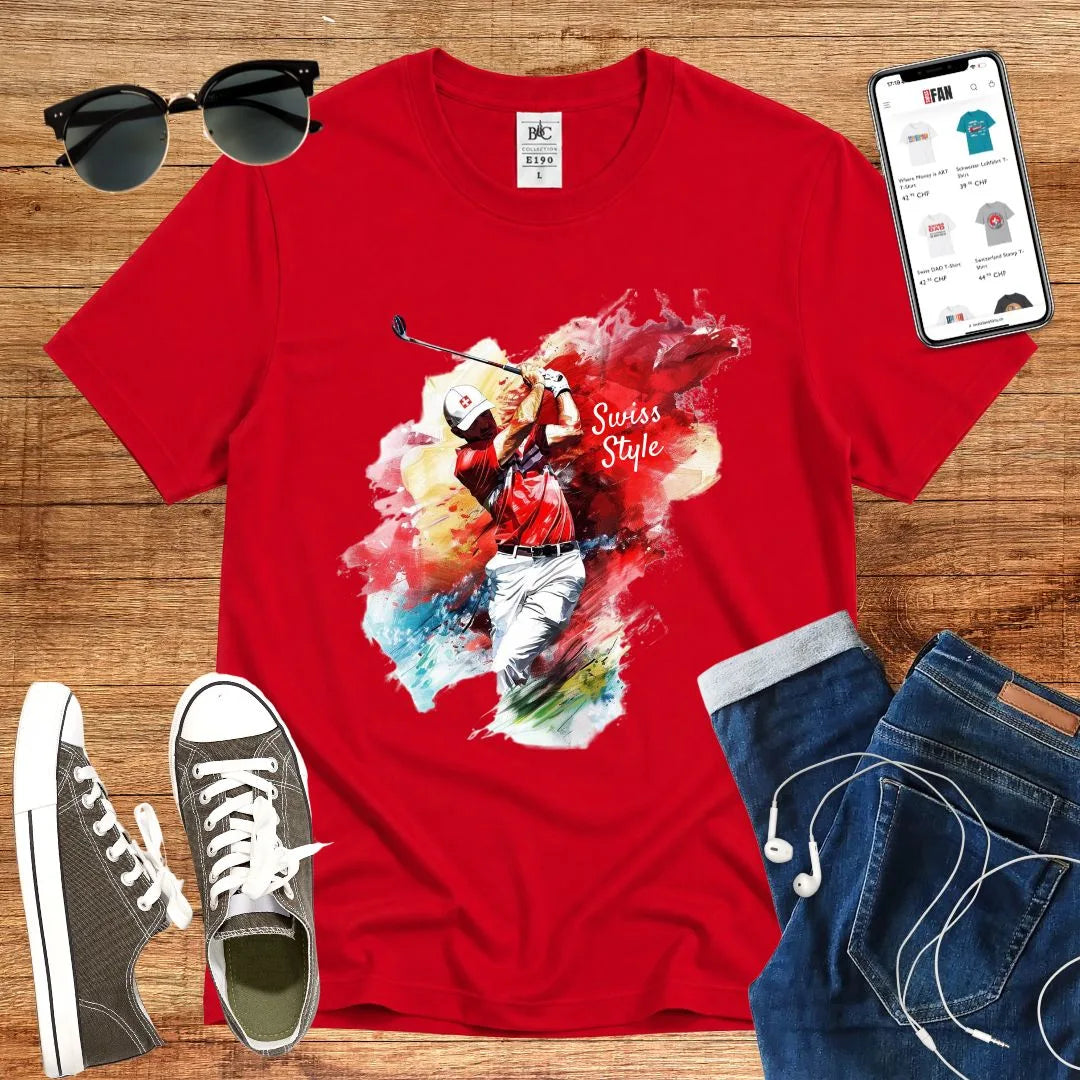 Golf - Swiss Style T-Shirt