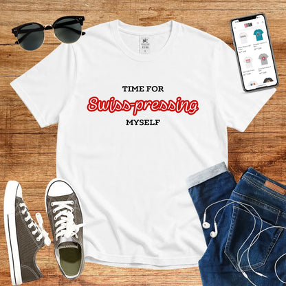 Swiss-pressing Myself T-Shirt