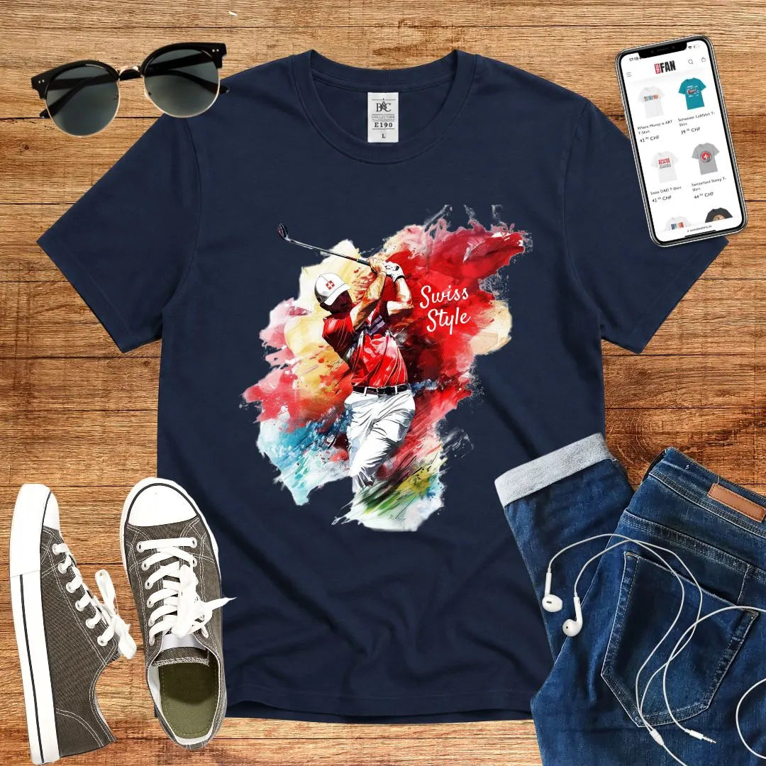 Golf - Swiss Style T-Shirt