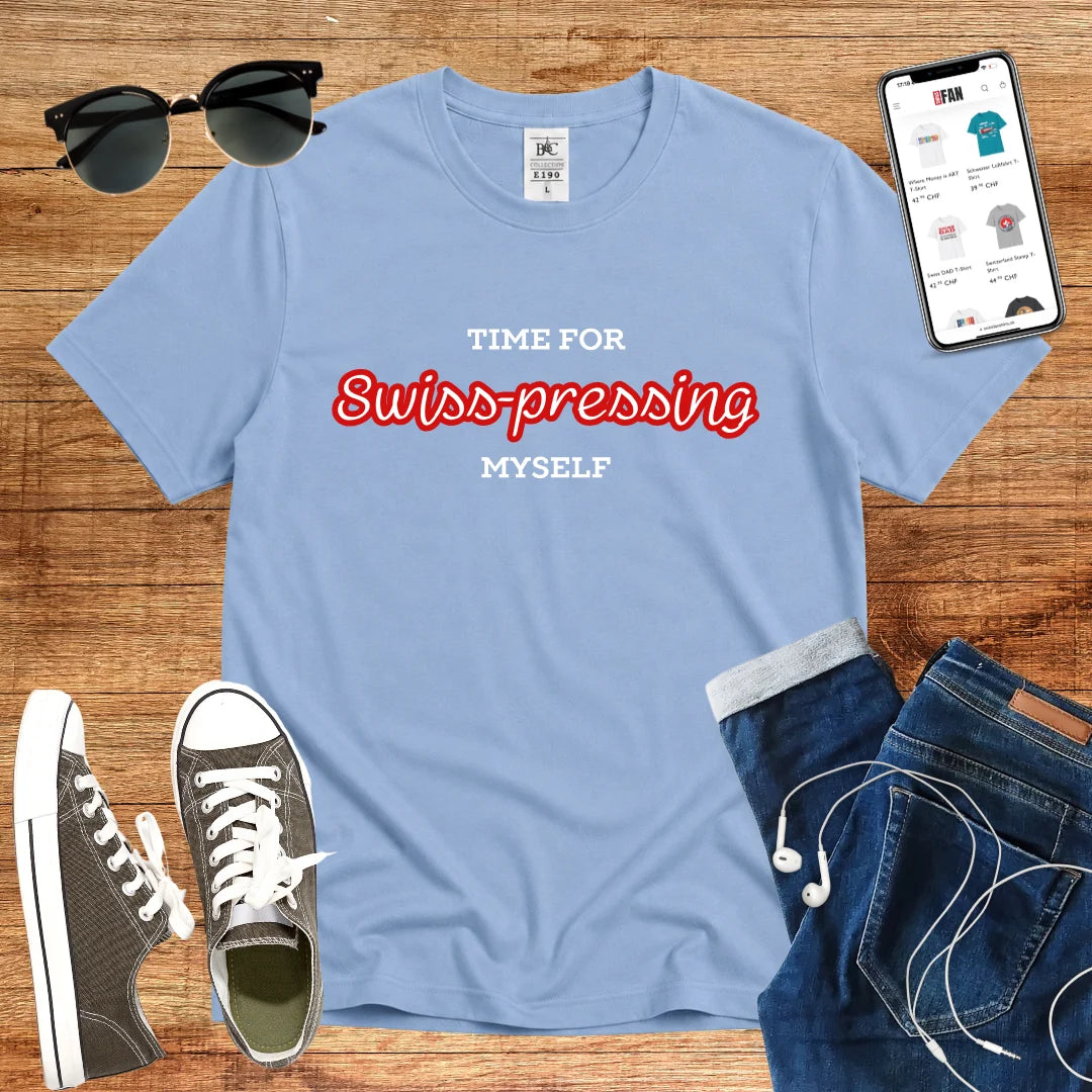 Swiss-pressing Myself T-Shirt