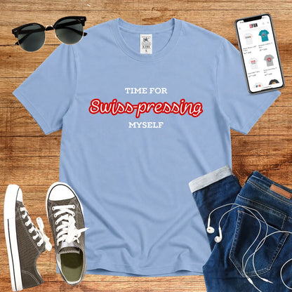 Swiss-pressing Myself T-Shirt