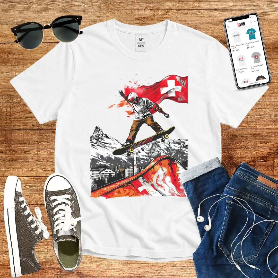Swiss Skater T-Shirt