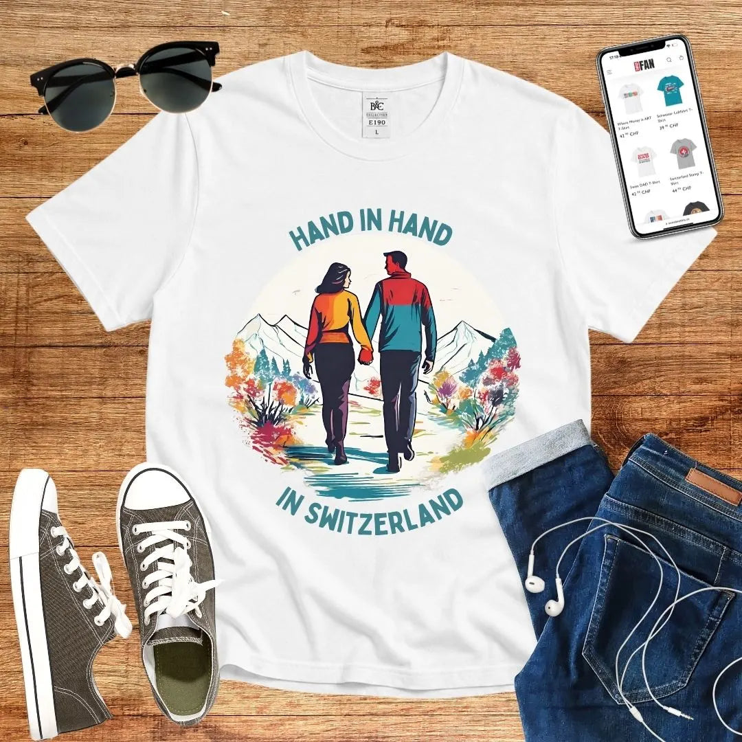 Hand in Hand in Switzerland T-Shirt