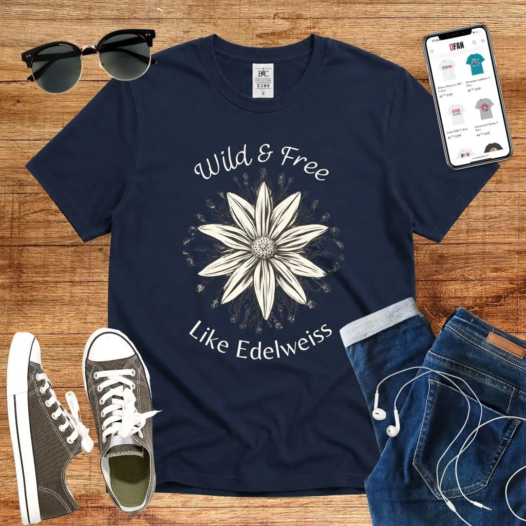 Wild &amp; Free Like Edelweiss T-Shirt